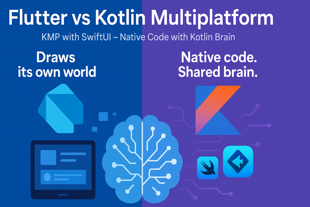 O Crescimento do Desenvolvimento Mobile com Flutter, Kotlin e SwiftUI