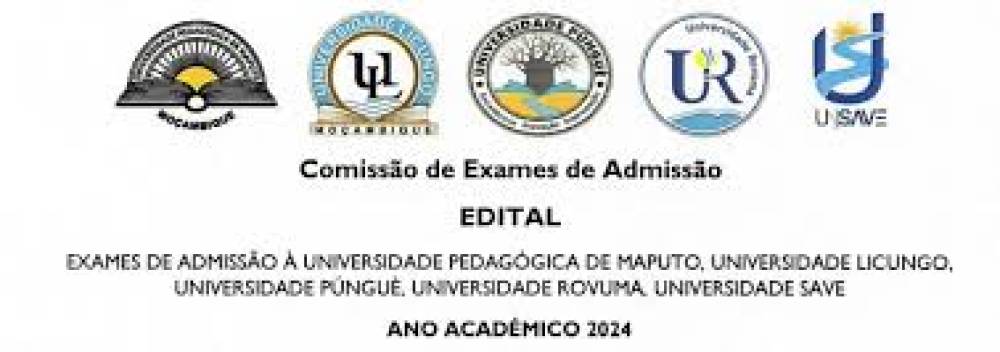 Como Baixar o Edital da UP 2024, UniPungue, UniLicungo e UniRovuma