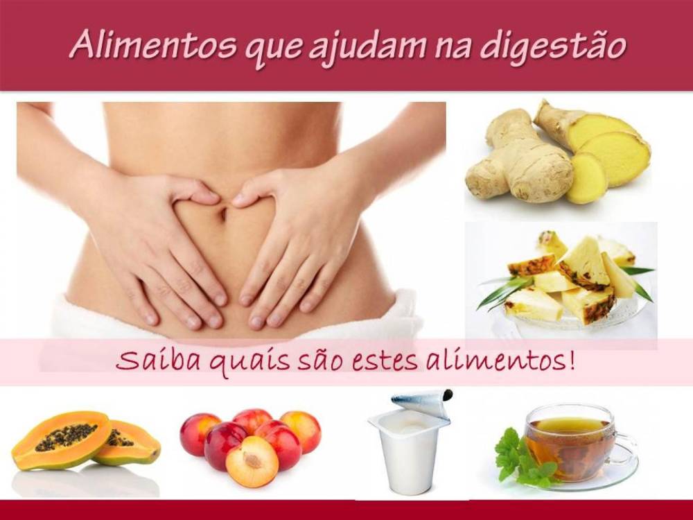 Alimentos que Ajudam na Digestão