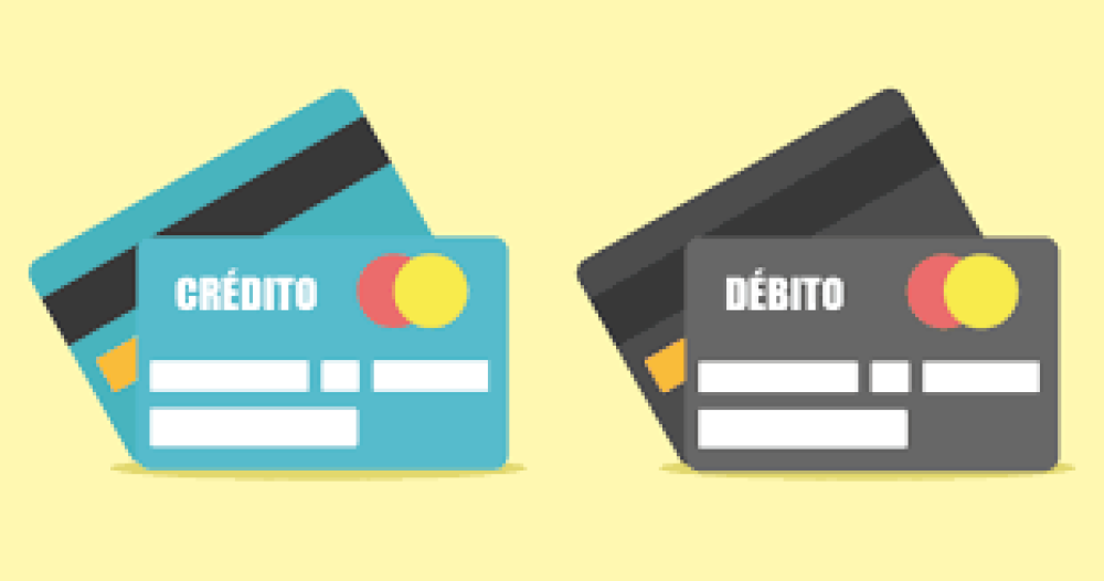 Cartão de crédito vs cartão de débito