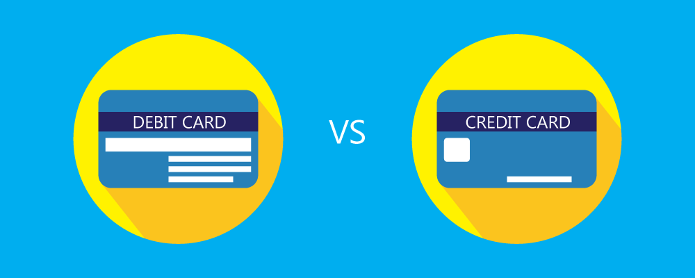 Cartão de crédito vs cartão de débito